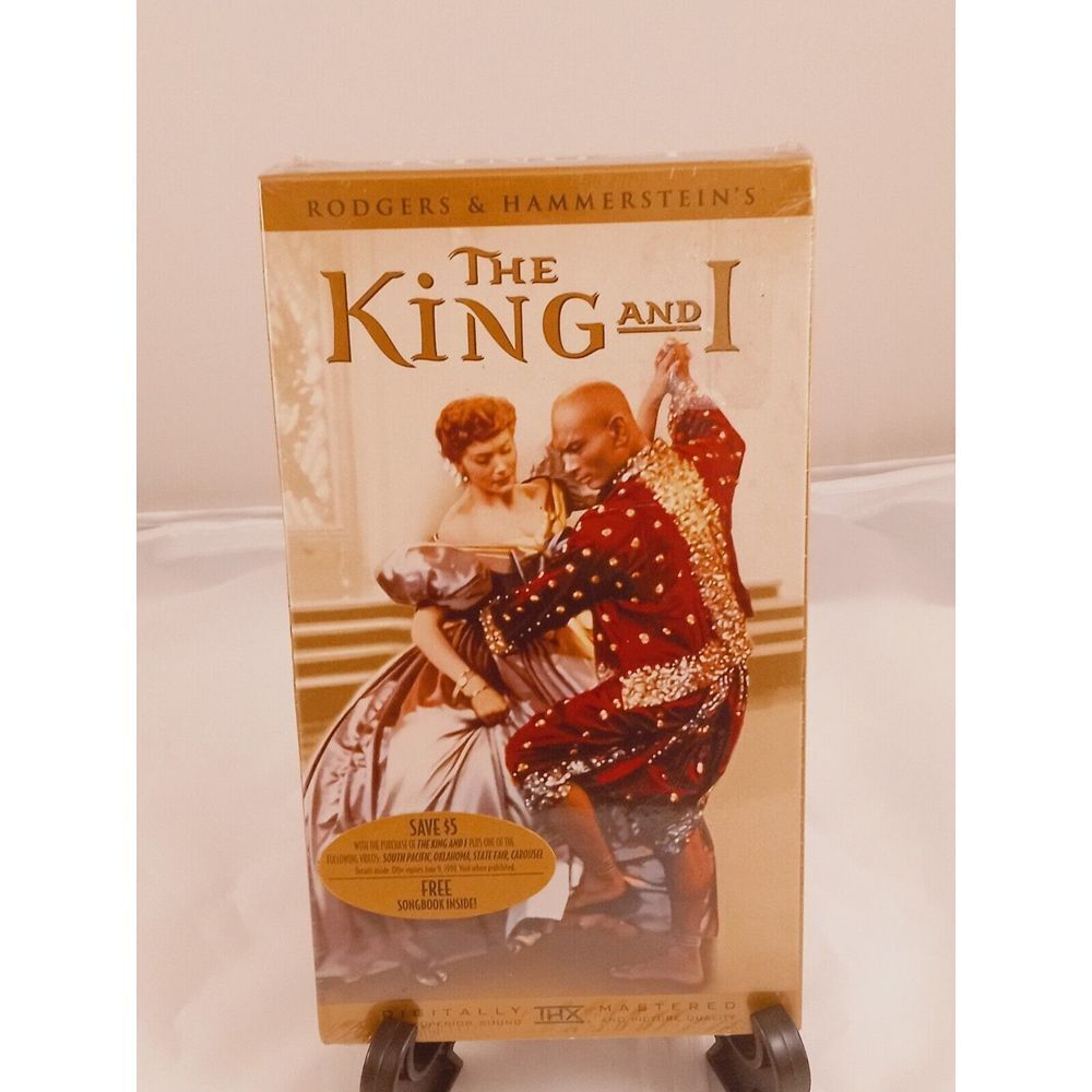 The King And I VHS VCR Video Tape New / Sealed Movie  Deborah Kerr Yul Brynner‎
